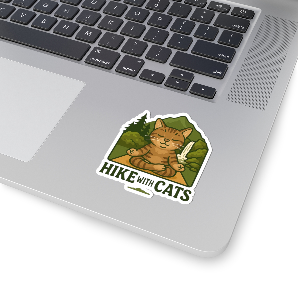 Hike With Cats Sticker - Image 2